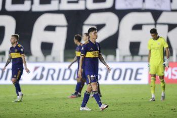 Triste y amargo final para Boca en la Copa Libertadores: nunca estuvo a la altura de la semifinal.
