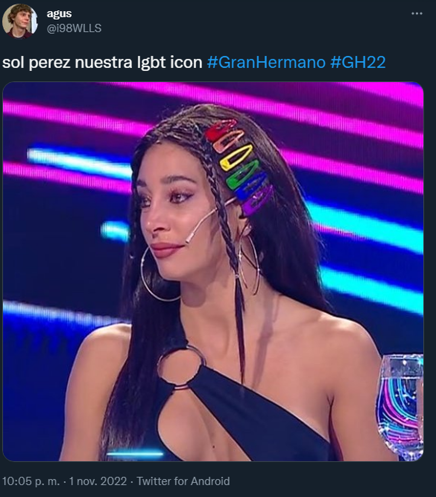 Sol Pérez es tendencia en las redes por su look