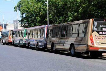 Colectivos en Tandil (Foto Facebook UTA Tandil) 