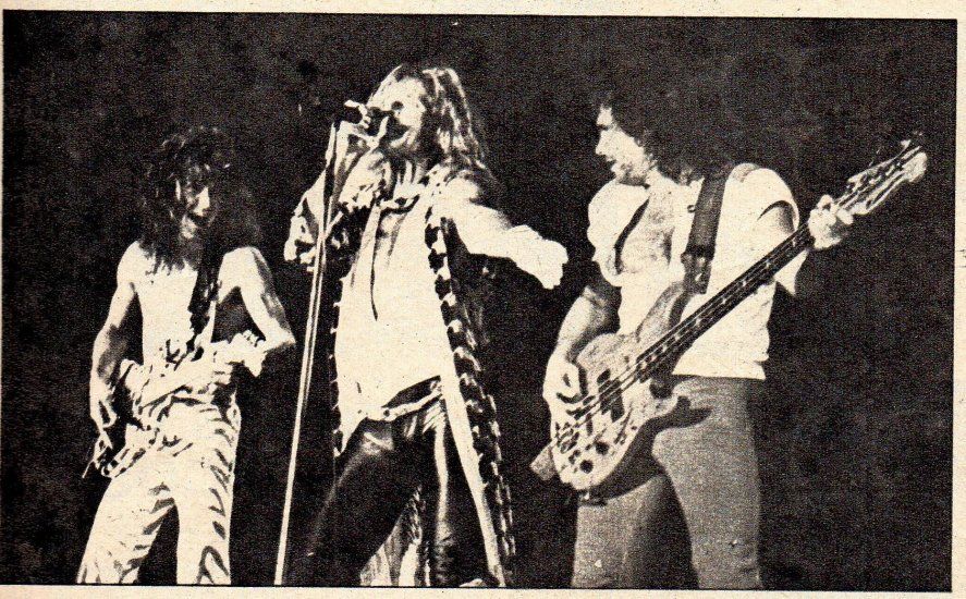 Cobertura periodistica de la visita de Van Halen a Obras 