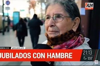 testimonio en tv de una jubilada conmueve a todas las generaciones