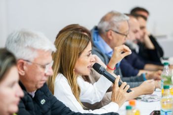 La diputada nacional, Victoria Tolosa Paz