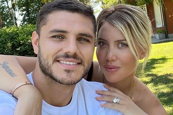 Wanda Nara y Mauro Icardi se cruzaron en Twitter