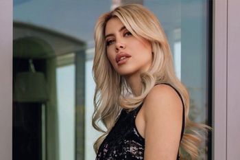 wanda nara subio una foto desde su cocina que genero polemica