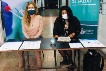 la plata: nuevo centro de hisopado de la unlp
