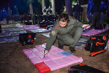 escobar: incautan 1500 kilos de cocaina que iban a europa