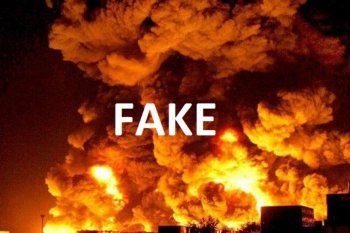 fake news en bahia blanca: difunden una potente explosion en el polo petroquimico con imagenes falsas
