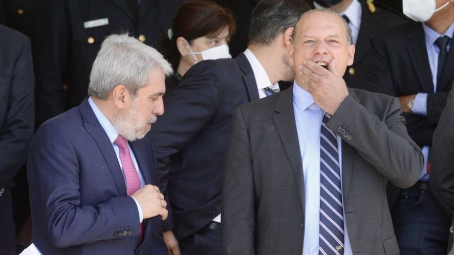 Inseguridad: los ministros de Nación, Aníbal Fernández, y de Provincia de Buenos Aires, Sergio Berni