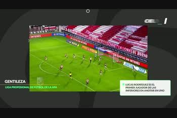 estudiantes: titi rodriguez entro en la historia de uno