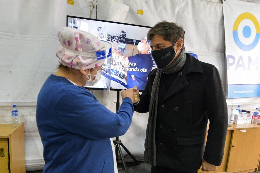Kicillof anunció avances en la campaña de vacunación bonaerense