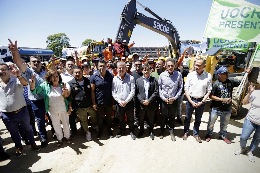 El acto tuvo lugar en San Miguel del Monte.