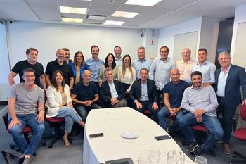 La foto de Mauricio Macri junto a los dirigentes del PRO en la provincia de Buenos Aires.