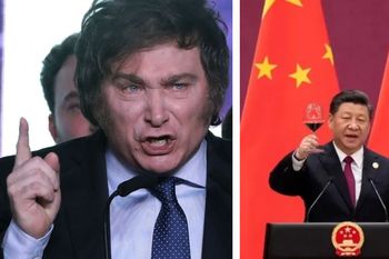 javier milei tuiteo que china prefiere a massa pero erro la cita