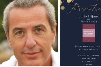 el medico julio hijano presenta su nuevo libro antologia reflexiva en la plata