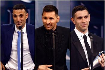 messi, scaloni y dibu van por el the best 2024: contra quien pelean, a que hora es y como verlo en vivo