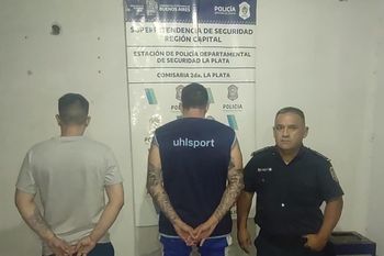 El nieto del Pata Medina y un allegado, los dos detenidos