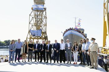 Axel Kicillof expuso sobre la importancia del Canal Magdalena para la Provincia