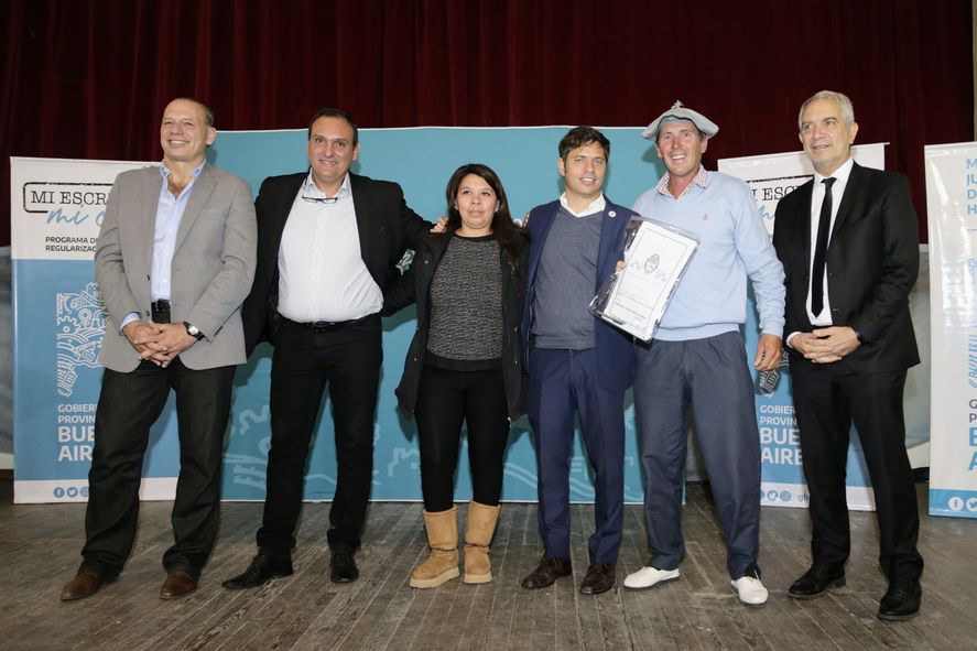El ministro de Seguridad, Sergio Berni, en la última actividad junto al gobernador de la Provincia, Axel Kicillof
