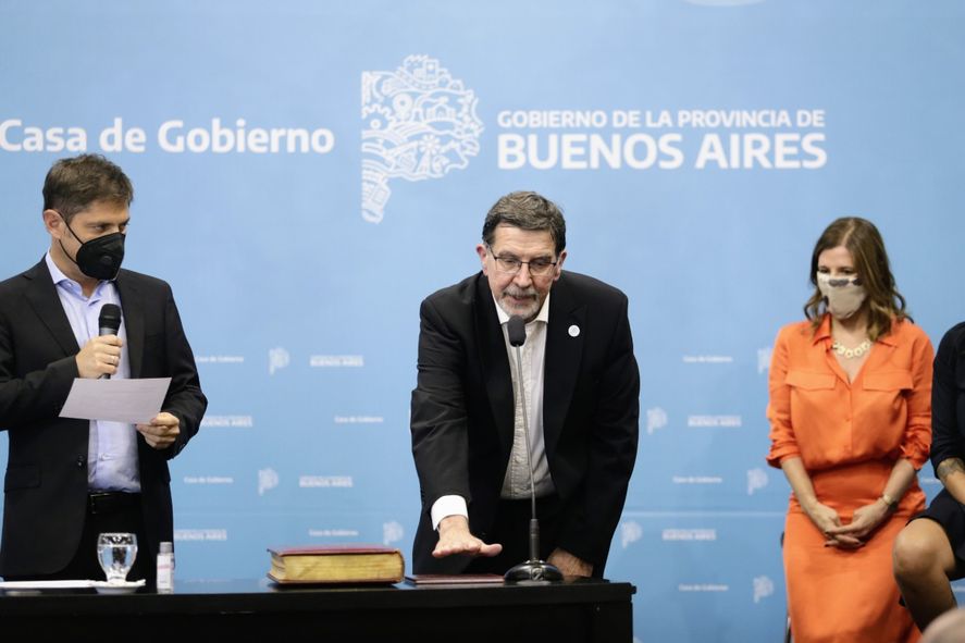 Alberto Sileoni, nuevo titular de la cartera de Educación en la provincia de Buenos Aires.