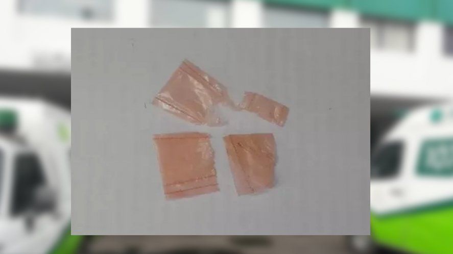 La cocaína adulterada venía en un envoltorio de color rosa, informó Sergio Berni.
