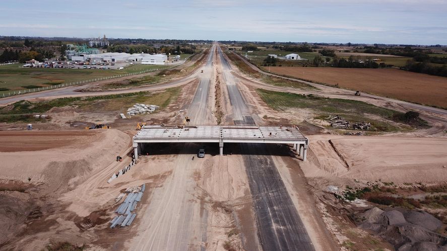 Camino a ser autopista: así avanza la obra de la Ruta 7 | Infocielo
