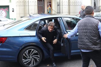 Axel Kicillof ofició de anfitrión en la cumbre de gobernadores peronistas.