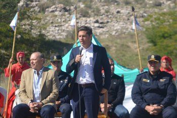 Axel Kicillof ante el campo en Olavarría