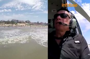 Sergio Berni en una nueva polémica, esta vez por el uso del helicóptero de la Policía