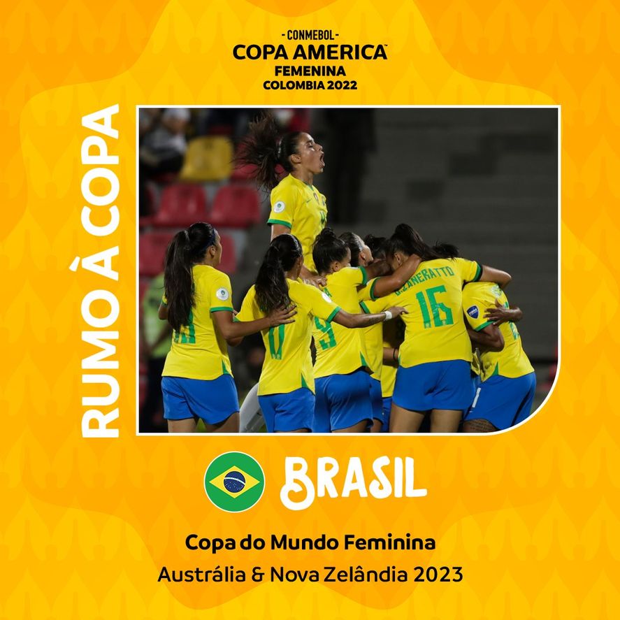 Brasil es el segundo clasificado sudamericano al Mundial de 2023.