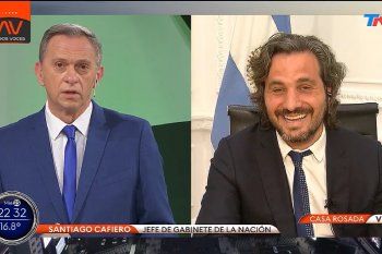 Santiago Cafiero no se guardó nada y protagonizó un cruce al aire con los periodistas de TN