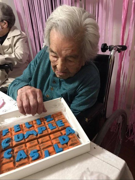 Casilda es la mujer más longeva de Argentina