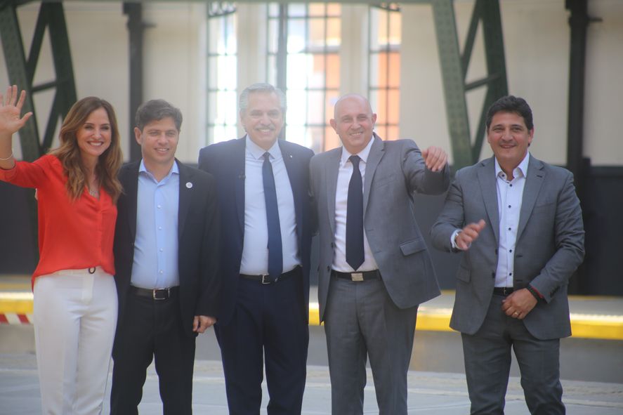 Con críticas al macrismo, Alberto Fernández y  Axel Kicillof, inauguraron una obra histórica: “Los últimos que cuidaron la estación fueron productores de Hollywood”.