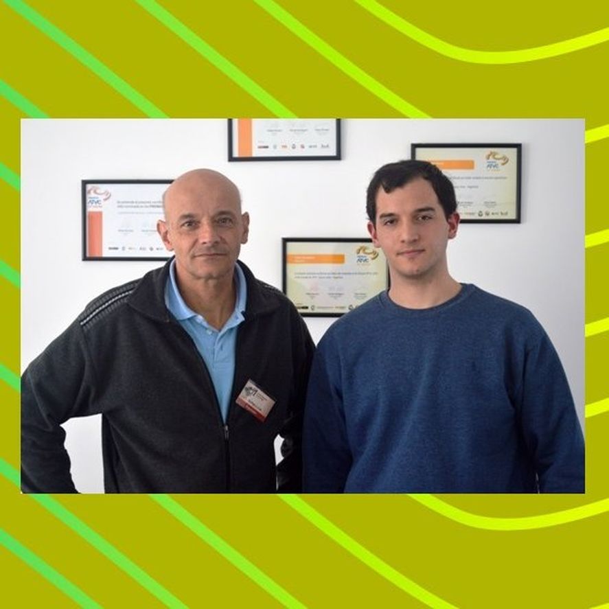 Luis y Francisco Giambelluca (Foto: Conicet La Plata)