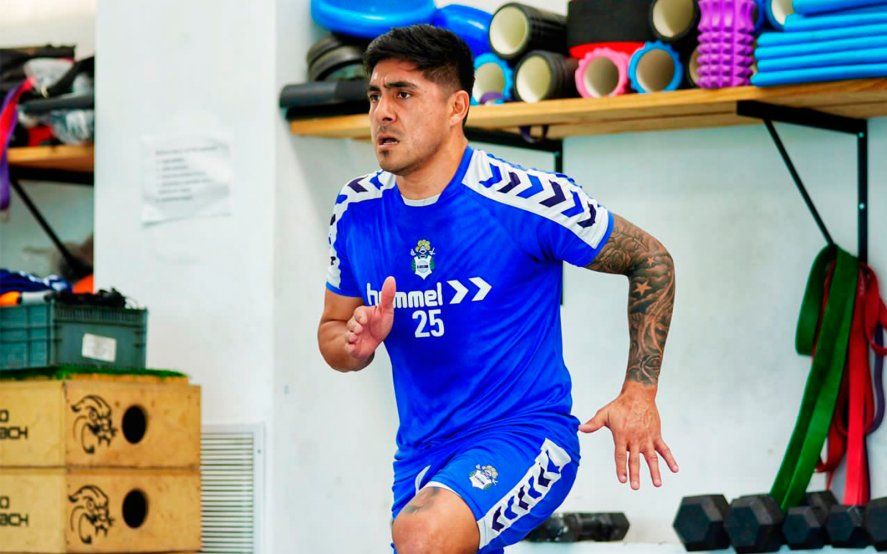 Cristian Tarragona está en la etapa final de su recuperación. Gimnasia quiere contar con él.