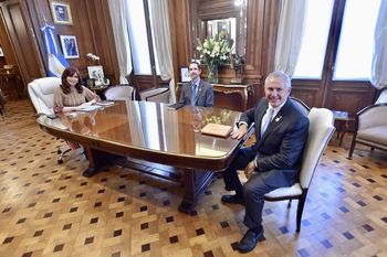 Cristina Kirchner se reunió con el embajador de Estados Unidos