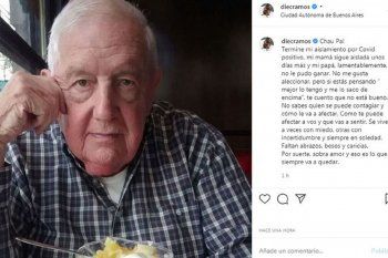 el padre de diego ramos murio de coronavirus