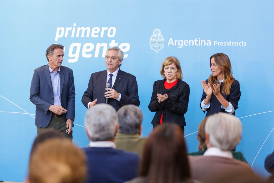 La ministra Victoria Tolosa Paz aseguró que fue el presidente Alberto Fernández el que sostuvo la unidad del Frente de Todos y reivindicó las PASO.