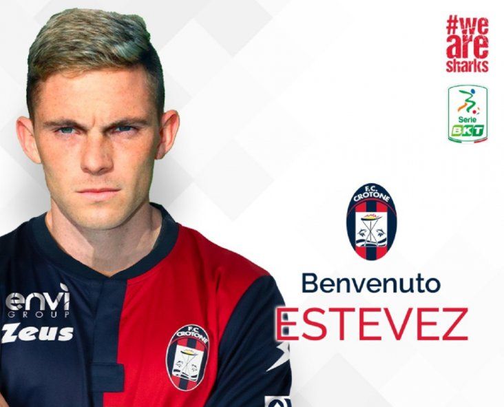 Crotone de Italia recibió a Nahuel Estévez quien se fue de Estudiantes