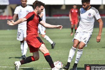 Estudiantes jugará ante Vélez su segundo amistoso. El primero fue frente a Colo Colo (Foto: Prensa EDLP).
