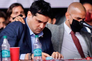 Gorostegui dio postivo por lo que el Presidente de Estudiantes ya fue aislado.