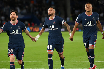no les da pelota: la estadistica que expone la mala quimica de m´bappe con messi y neymar