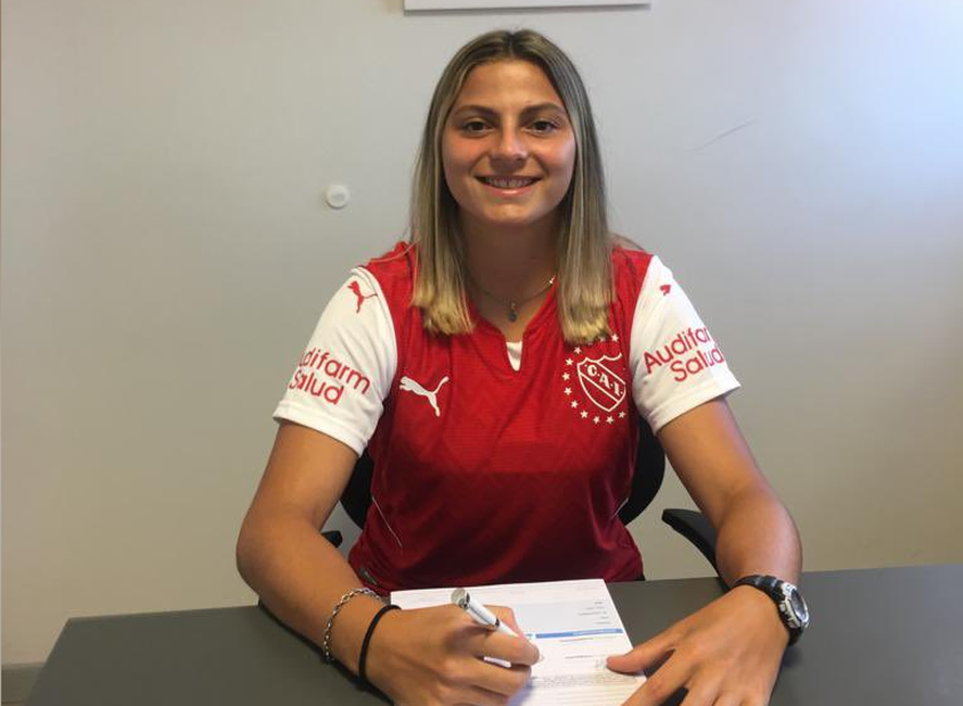 Dolores Fernández Brescia, una de las promesas de AFA, pasó de Estudiantes a Independiente,