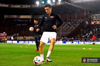 Fernando Zuqui tomó la palbra en Estudiantes.
