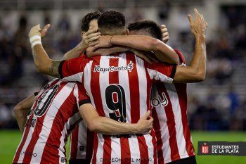 Estudiantes quedó en una buena posición en la Copa Libertadores.