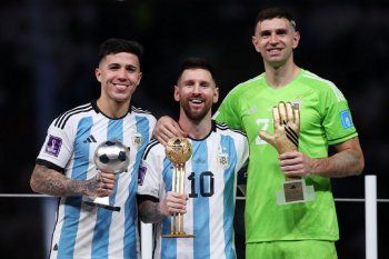 Lionel Messi, Enzo Fernández y Emiliano Martínez los tres mejores futbolistas de Argentina en el Mundial Qatar 2022