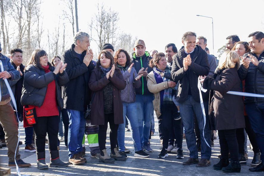 Gabriel Katopodis regresó a distritos de la quinta sección. Inauguró obras y mantuvo un encuentro con dirigentes 