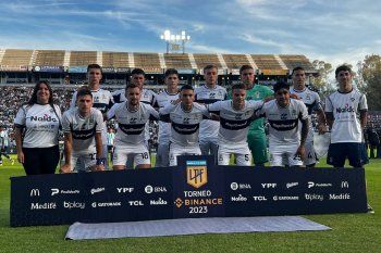 Formación de Gimnasia ante Racing, por la Liga Profesional
