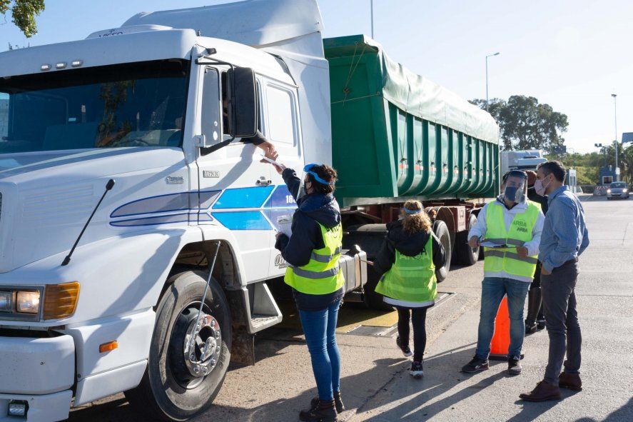 ARBA salió a controlar el transporte de granos