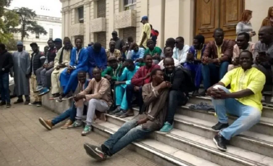 Según un censo realizado por la UNLP , los senegaleses de La Plata en un 90 %  se dedican a la venta ambulante sin poder aún, salvo excepciones, insertarse en el entramado social urbano ni rural.