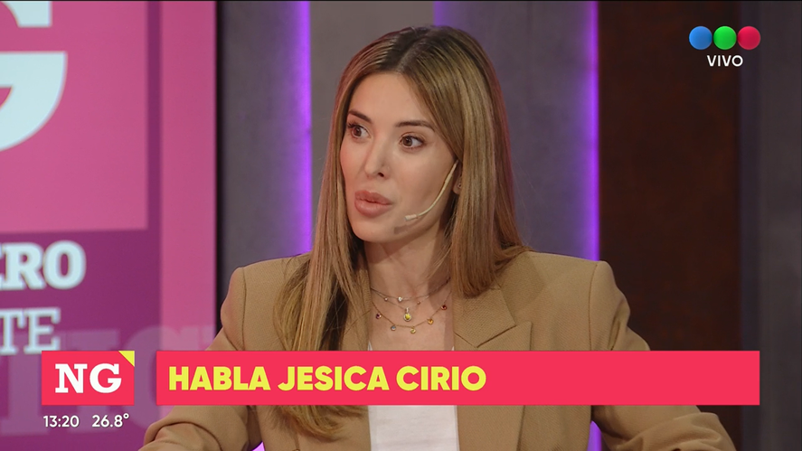 La conductora Jesica Cirio, expareja de Martín Insaurralde, habló de su 
